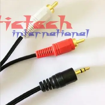 by dhl or ems 50pcs 1.5m 3m 5m AV 1 into 2 Audio Stereo Aux Cord 2RCA to 3.5mm Male 3.5 Jack RCA Aux Cable For Car/PC/TV 
by dhl or ems 50pcs 1.5m 3m 5m AV 1 into 2 Audio Stereo Aux Cord 2RCA to 3.5mm Male 3.5 Jack RCA Aux Cable For Car/PC/TV