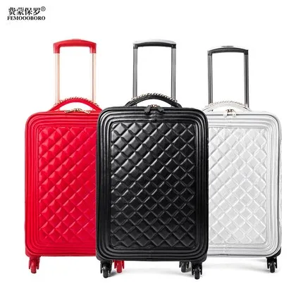 Travel tale high quality fashion 16/20/24 size Perfect, artificial skin Rolling Luggage Spinner brand Travel Suitcase
Travel tale high quality fashion 16/20/24 size Perfect, artificial skin Rolling Luggage Spinner brand Travel Suitcase