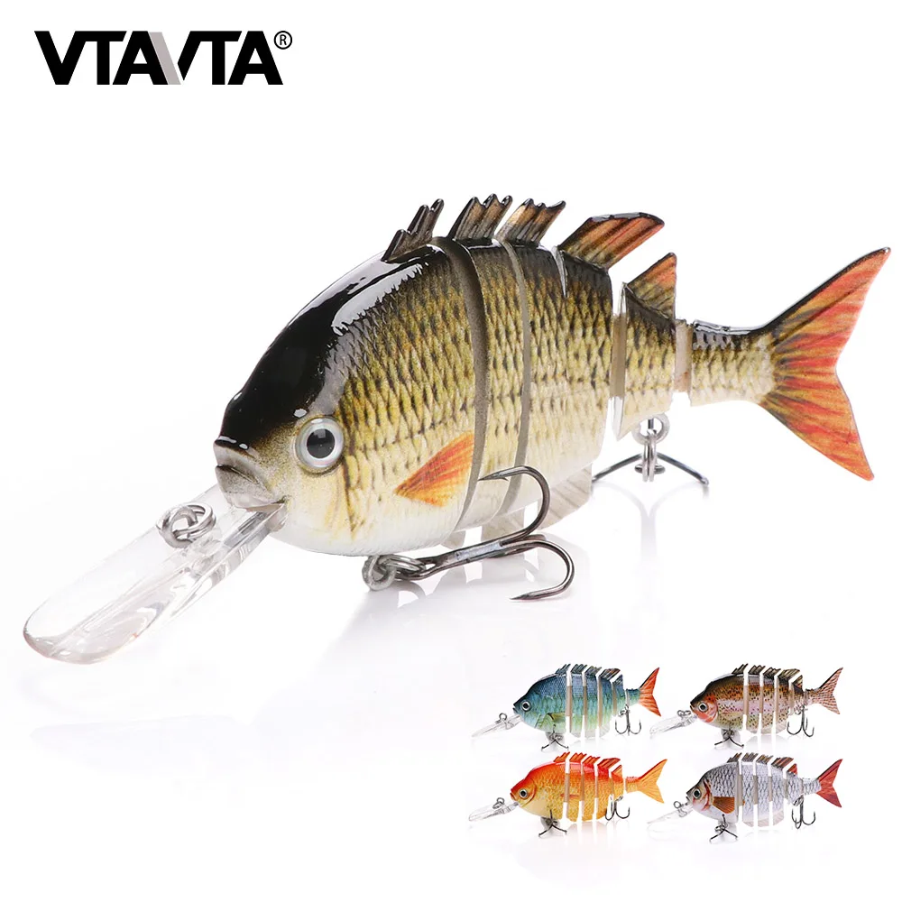 VTAVTA 76mm 13g Fishing Lures Bass/pike Wobblers 6 Multi Jointed Hard Artificial Bait Swimbait Crankbaits Fishing Tackle Lure
VTAVTA 76mm 13g Fishing Lures Bass/pike Wobblers 6 Multi Jointed Hard Artificial Bait Swimbait Crankbaits Fishing Tackle Lure