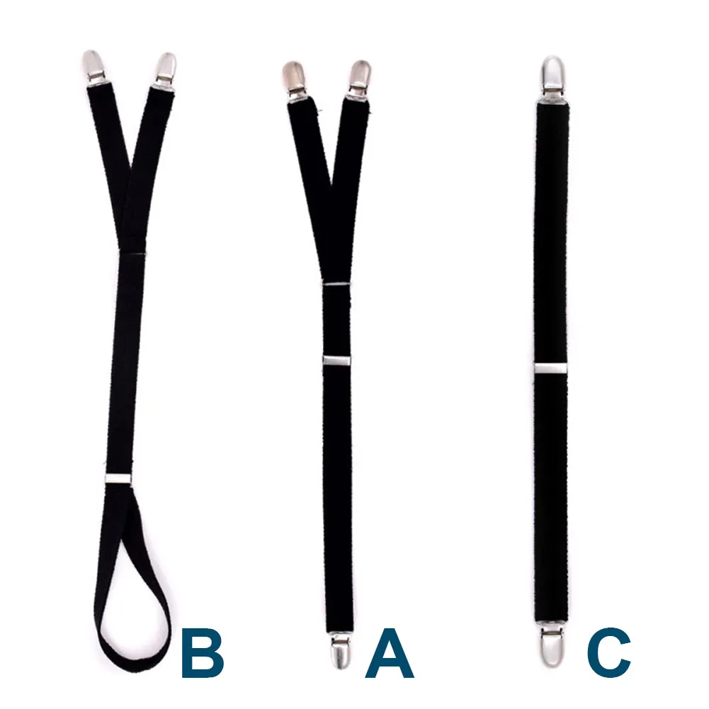 Fashion Men Shirt Stays Garter Suspenders Holder Elastic Y Shape Adjustable Uniform Locking Clamp Braces Shirts Garters NFE99
Fashion Men Shirt Stays Garter Suspenders Holder Elastic Y Shape Adjustable Uniform Locking Clamp Braces Shirts Garters NFE99
