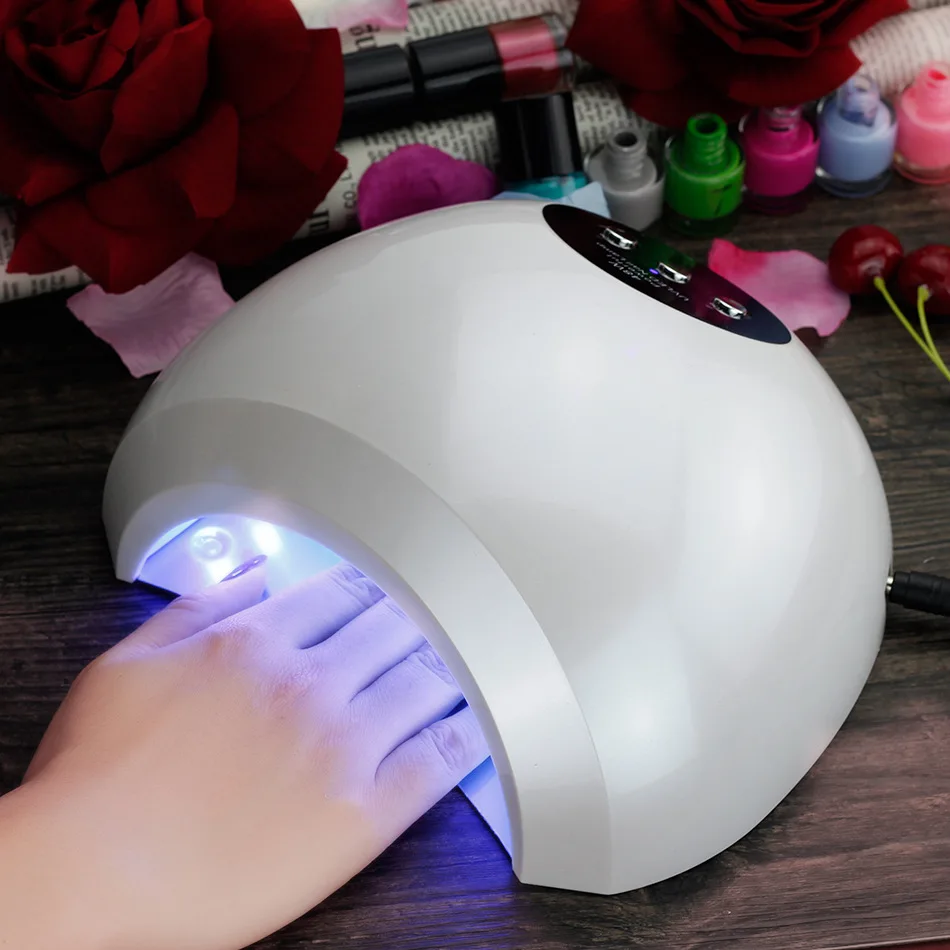 Pro 48W UV Lamp LED Nail For Drying Nails White 24pcs LED Beads Ice Lamp Auto Sensor 110-240V Fast Dry Varnish Manicure Machine
Pro 48W UV Lamp LED Nail For Drying Nails White 24pcs LED Beads Ice Lamp Auto Sensor 110-240V Fast Dry Varnish Manicure Machine