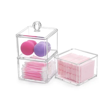 Portable Thickened Acrylic Cotton Swab Makeup Organizer Multifunction Transparent Lipsticks Classified Sundries Storage Boxes
Portable Thickened Acrylic Cotton Swab Makeup Organizer Multifunction Transparent Lipsticks Classified Sundries Storage Boxes
