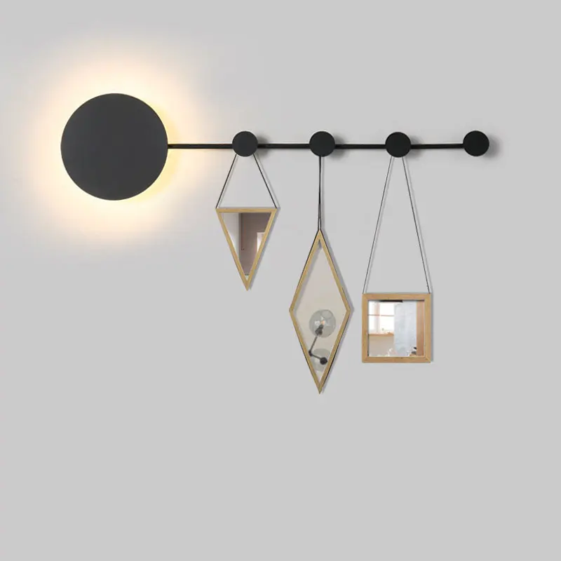 Nordic Minimalist Modern Creative LED Wall Lamp for Family Home Wall Light Corridor Bedroom Light Hanging Novelty Fixture
Nordic Minimalist Modern Creative LED Wall Lamp for Family Home Wall Light Corridor Bedroom Light Hanging Novelty Fixture