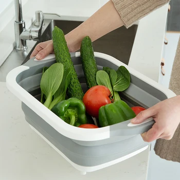 2019 Multi-function Washing Basket Kitchen Folding Drain Basket Home Fruit Bowl Storage Basket 40*30cm Hot Sale
2019 Multi-function Washing Basket Kitchen Folding Drain Basket Home Fruit Bowl Storage Basket 40*30cm Hot Sale