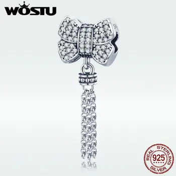 WOSTU New Arrival 925 Sterling Silver Butterfly Bowknot Beads Fit Charm Bracelet & Necklace Pendant Real Elegant Jewelry DXC1016
WOSTU New Arrival 925 Sterling Silver Butterfly Bowknot Beads Fit Charm Bracelet & Necklace Pendant Real Elegant Jewelry DXC1016
