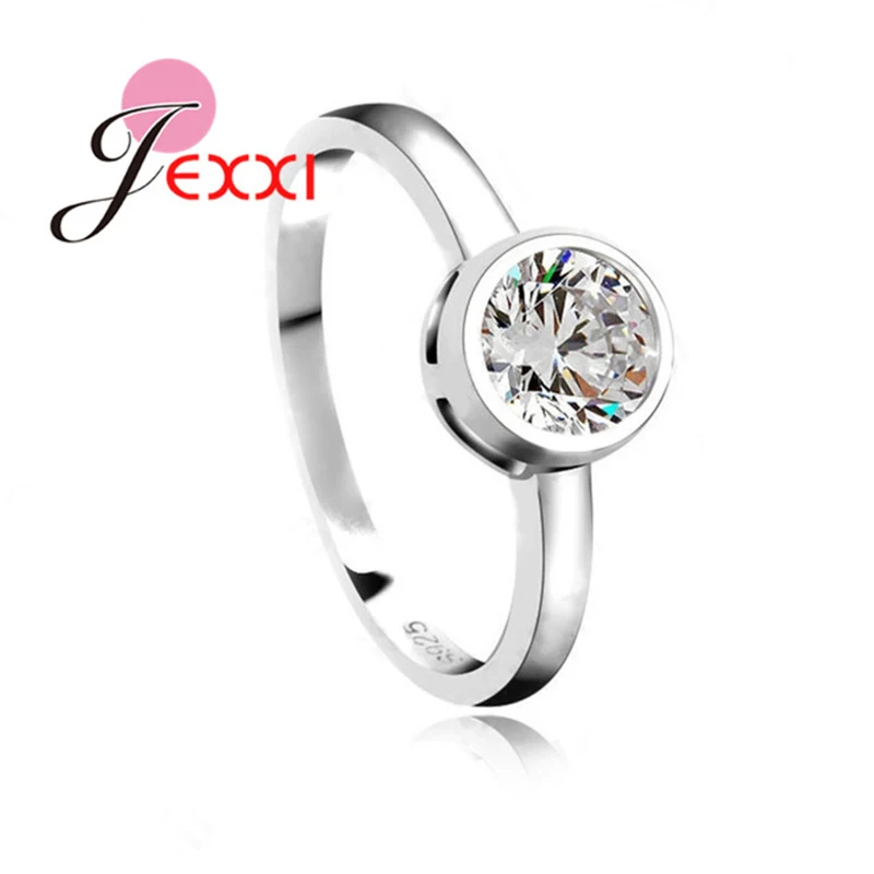 Factory Price Genuine 925 Sterling Silver Jewelry Charm Woman Wedding High Quality Crystal CZ Classic Ring Free Shipping
Factory Price Genuine 925 Sterling Silver Jewelry Charm Woman Wedding High Quality Crystal CZ Classic Ring Free Shipping