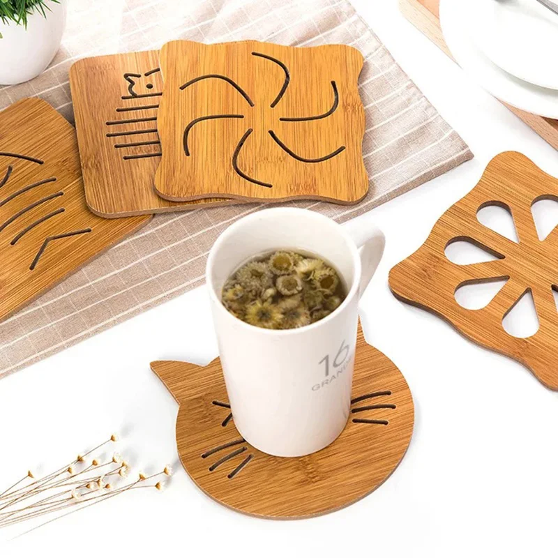 Dinning table mat Thickening and Anti Scalding Table Placemats Wooden Heat Resistant Mat Home Kitchen
Dinning table mat Thickening and Anti Scalding Table Placemats Wooden Heat Resistant Mat Home Kitchen