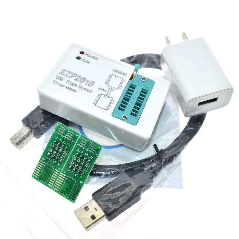 EZP2010 high-speed USB SPI Programme + IC Test Clips socke Support 24 25 93 EEPROM 25 Flash BIOS Chip
EZP2010 high-speed USB SPI Programme + IC Test Clips socke Support 24 25 93 EEPROM 25 Flash BIOS Chip