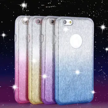 Luxury Glitter Gradient color TPU+PC Case For iPhone 5 5s 6 6s Plus Protected Cover Women Phone Case 50pcs DHL Fast Shipping
Luxury Glitter Gradient color TPU+PC Case For iPhone 5 5s 6 6s Plus Protected Cover Women Phone Case 50pcs DHL Fast Shipping