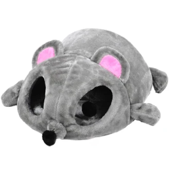 Cat Bed Grey Mouse Shape Small Cats Dogs Cave Bed Removable Cushion,waterproof Bottom House Gift For Pet Fiber
Cat Bed Grey Mouse Shape Small Cats Dogs Cave Bed Removable Cushion,waterproof Bottom House Gift For Pet Fiber