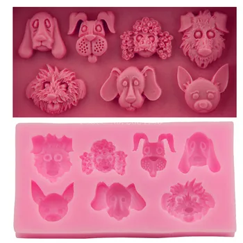 7kind Animal Dog Family Silicone Fondant Soap 3D Cake Mold Cupcake Jelly Candy Chocolate Decoration Baking Tool Moulds FQ1743
7kind Animal Dog Family Silicone Fondant Soap 3D Cake Mold Cupcake Jelly Candy Chocolate Decoration Baking Tool Moulds FQ1743