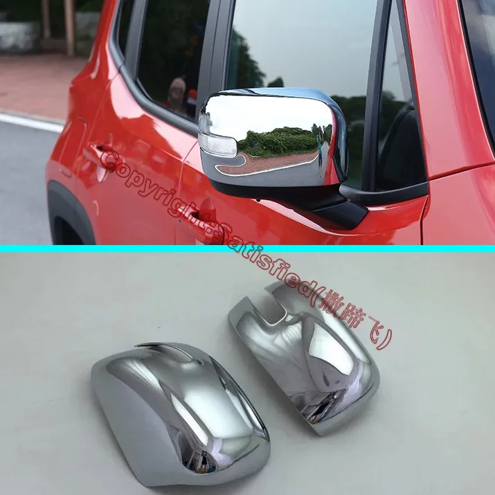 ABS Chrome Side Mirror Cover Trim For JEEP Renegade 2015 2016 2017 Car Accessories Stickers
ABS Chrome Side Mirror Cover Trim For JEEP Renegade 2015 2016 2017 Car Accessories Stickers