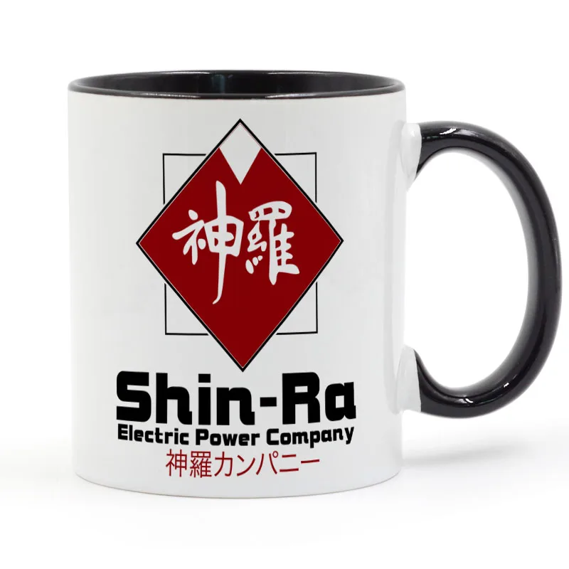 Shinra Electric Company Coffee Mug Ceramic Cup Color Handle Colour Inside Gifts 11oz
Shinra Electric Company Coffee Mug Ceramic Cup Color Handle Colour Inside Gifts 11oz