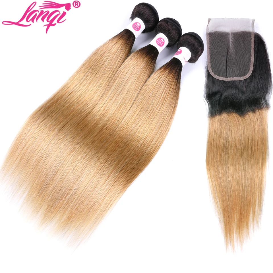 Peruvian straight hair with closure lanqi 1b/27 blonde bundles with closure ombre Human hair weave 3 bundles with lace closure
Peruvian straight hair with closure lanqi 1b/27 blonde bundles with closure ombre Human hair weave 3 bundles with lace closure