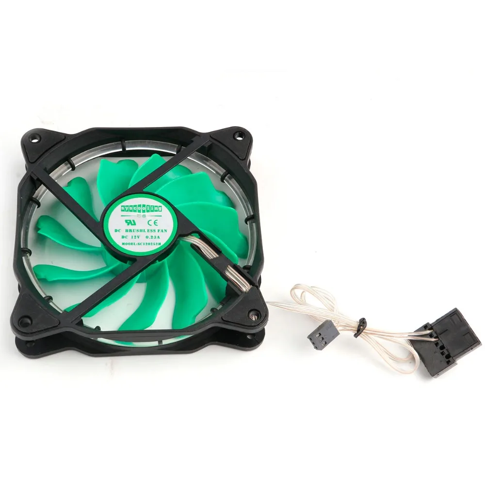 12V 3-4pin 1200RPM Computer Eclipse Case Fan LED 120mm LED Cooler Fan for Water Cooler Computer Fan Radiator Fan
12V 3-4pin 1200RPM Computer Eclipse Case Fan LED 120mm LED Cooler Fan for Water Cooler Computer Fan Radiator Fan