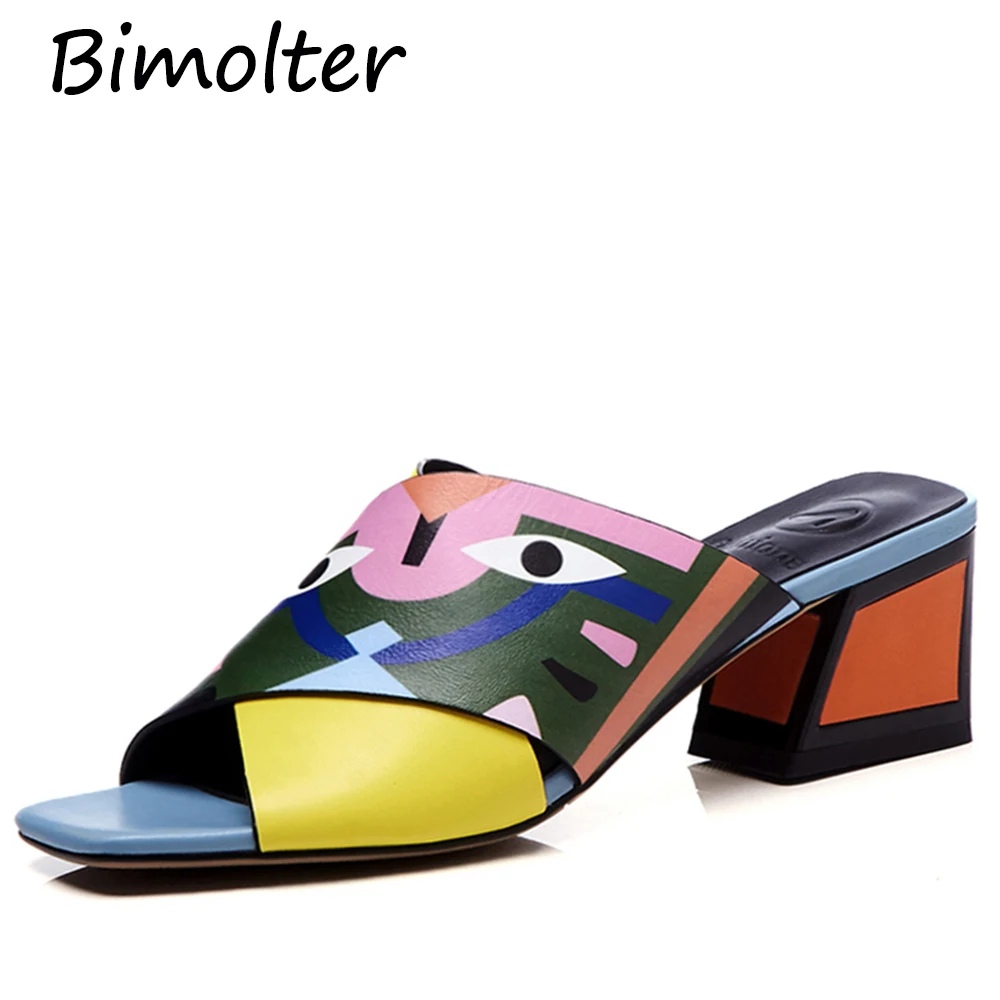 Bimolter Women High Heel Sandals New Prints Summer Fashion Gladiator Shoes Genuine Leather Sandals Woman Casual Slippers LSEB022
Bimolter Women High Heel Sandals New Prints Summer Fashion Gladiator Shoes Genuine Leather Sandals Woman Casual Slippers LSEB022