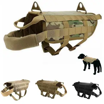 Tactical Service Dog Vest Military Training Hunting Combat Army Vest K9 Service Dog Patrol Clothing Harness Molle Tactical Gear
Tactical Service Dog Vest Military Training Hunting Combat Army Vest K9 Service Dog Patrol Clothing Harness Molle Tactical Gear