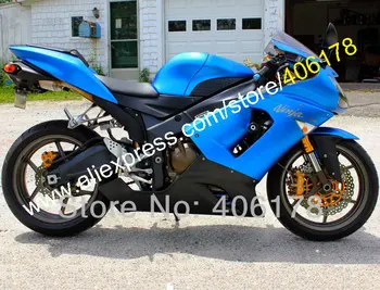 Aftermarket fairing kit For ZX6R 2005 2006 ZX 6R 2005 2006 ZX-6R 05 06 Blue Black fairing (Injection molding)
Aftermarket fairing kit For ZX6R 2005 2006 ZX 6R 2005 2006 ZX-6R 05 06 Blue Black fairing (Injection molding)