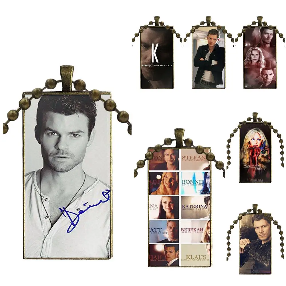 EJ Glaze Glass Pendant Necklace Handmade Half Pendant Rectangle Necklace For Girls Gifts The Vampire Diaries Klaus
EJ Glaze Glass Pendant Necklace Handmade Half Pendant Rectangle Necklace For Girls Gifts The Vampire Diaries Klaus