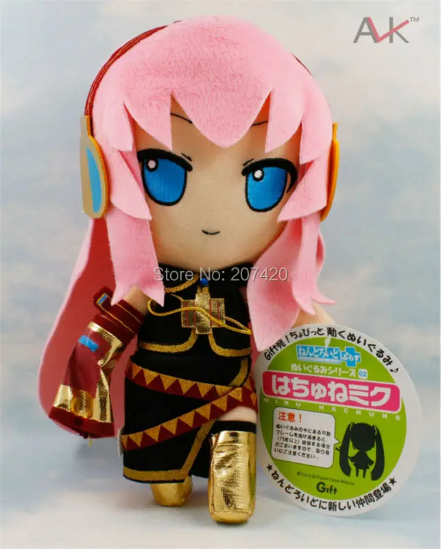 27 см Hatsune Miku Vocaloid megourine Luka мягкая плюшевая игрушка кукла для девочки|dolls for girls|doll