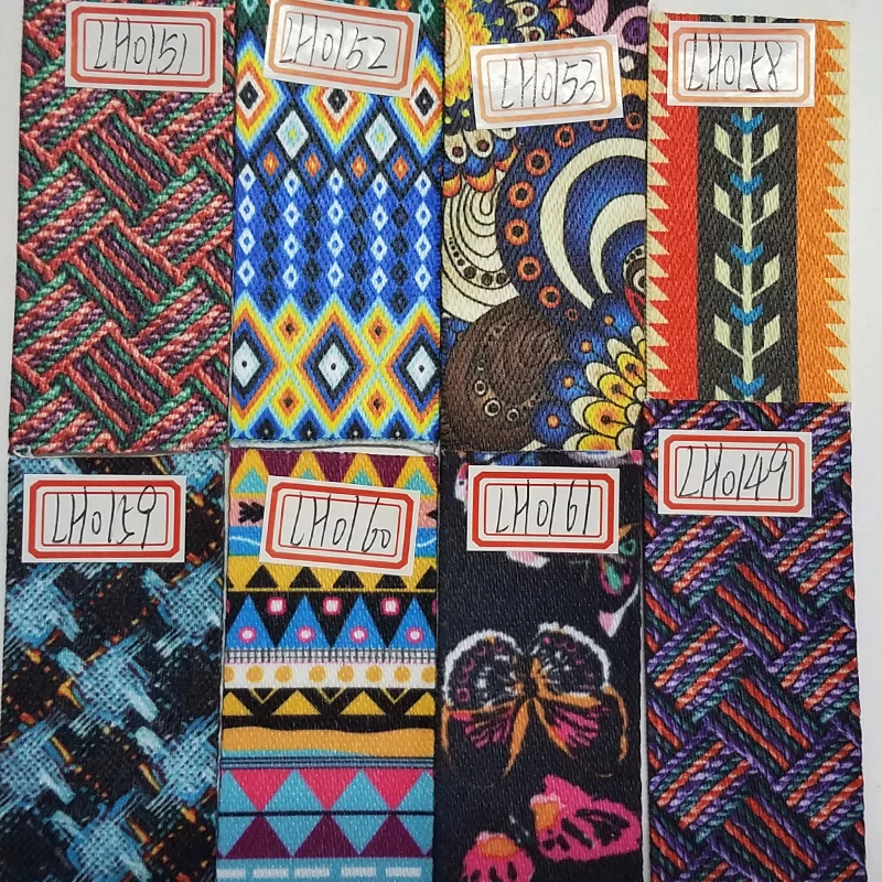 New design 38mm 1.5 inch high quality polyester printed webbing strap for bag strap for printing
New design 38mm 1.5 inch high quality polyester printed webbing strap for bag strap for printing