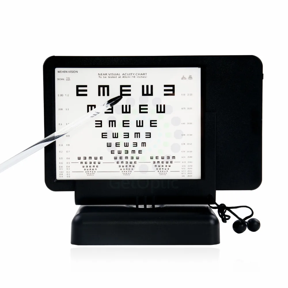 LOCHOSS Vision Chart Near LED Optical Visual Chart Lamphouse Optometry Tester 40cm #B
LOCHOSS Vision Chart Near LED Optical Visual Chart Lamphouse Optometry Tester 40cm #B