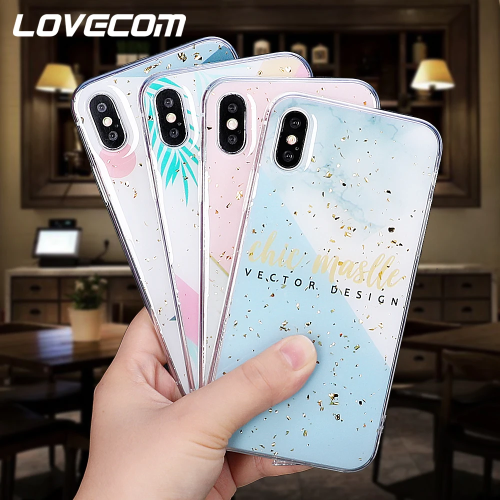 LOVECOM Gold Powder Marble Phone Case For iPhone XR XS Max 6 6S 7 8 Plus X Geometric Splicing Color Soft Epoxy Back Cover Gift
LOVECOM Gold Powder Marble Phone Case For iPhone XR XS Max 6 6S 7 8 Plus X Geometric Splicing Color Soft Epoxy Back Cover Gift