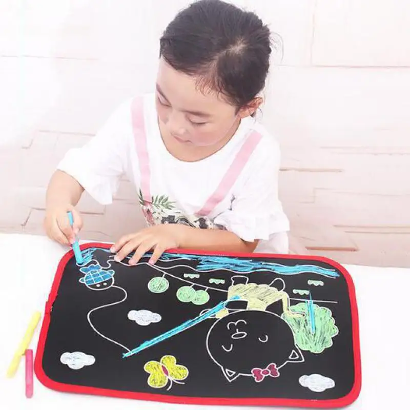 portable Pp Waterproof Blackboard Movable Kid Graffiti Writing Black Board Sketch Painting Teaching Aids Hand-painted
portable Pp Waterproof Blackboard Movable Kid Graffiti Writing Black Board Sketch Painting Teaching Aids Hand-painted