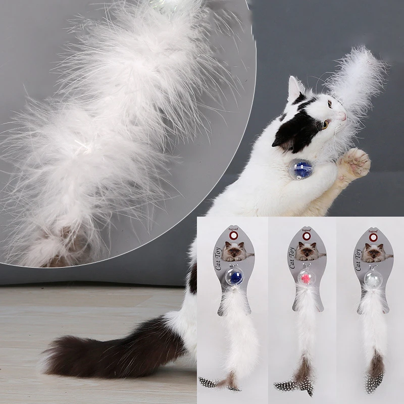 JORMEL 2Pcs DTY Christmas new crystal ball cat toy feathers funny cat pompon bells cats ball pet toys 3 colors
JORMEL 2Pcs DTY Christmas new crystal ball cat toy feathers funny cat pompon bells cats ball pet toys 3 colors