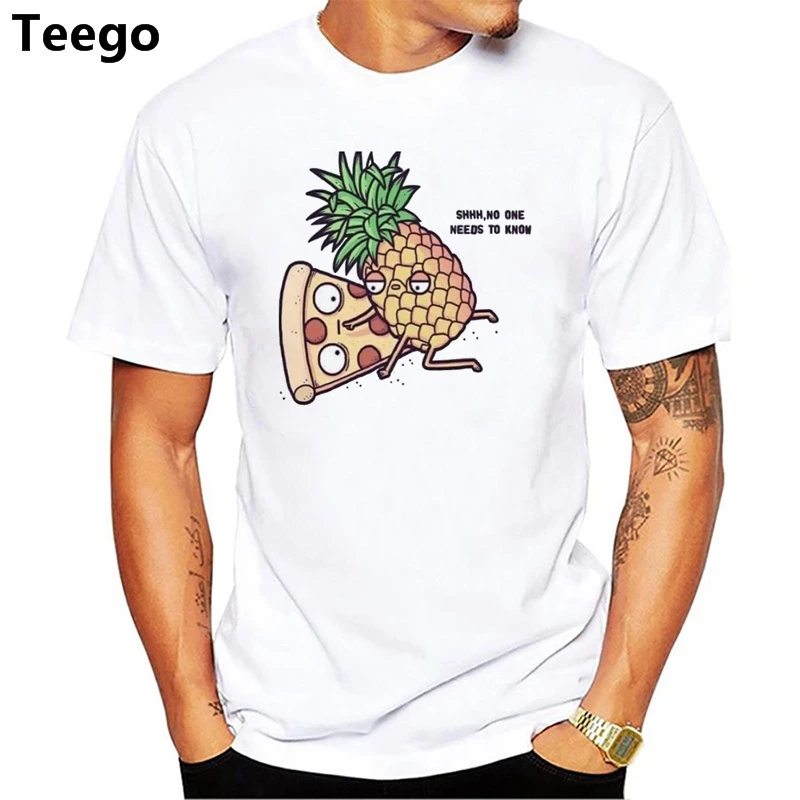 New Men T-Shirts Pineapple Pizza No One Need To Know Funny Printing 100% Cotton T shirts Homme
New Men T-Shirts Pineapple Pizza No One Need To Know Funny Printing 100% Cotton T shirts Homme