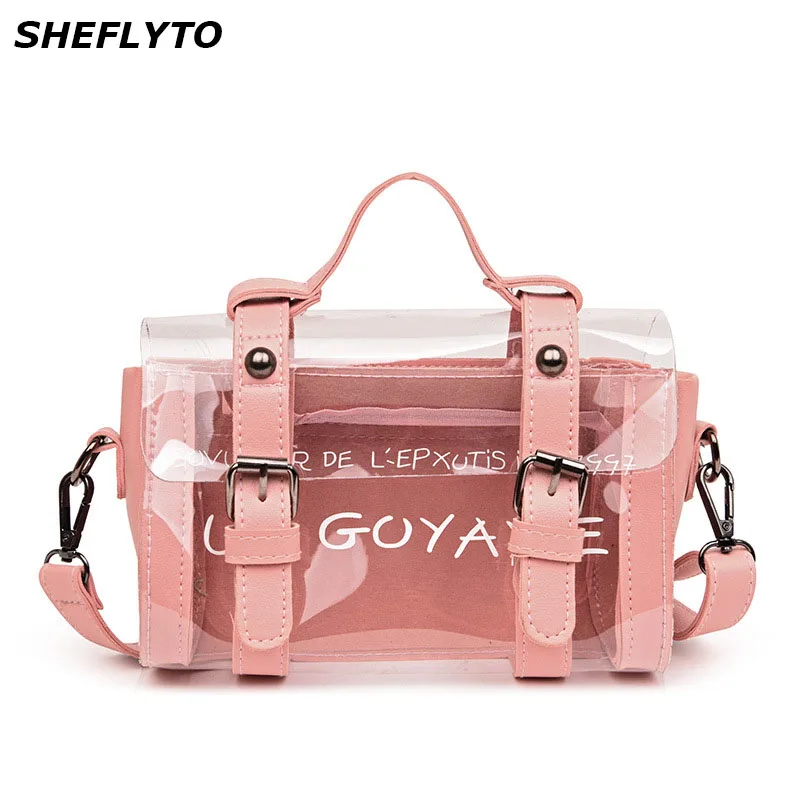2018 New Handbags Women's Bag Designer Mini PVC Transparent Shoulder Bags Female Fashion Crossbody Messenger Bags Girls Flap
2018 New Handbags Women's Bag Designer Mini PVC Transparent Shoulder Bags Female Fashion Crossbody Messenger Bags Girls Flap