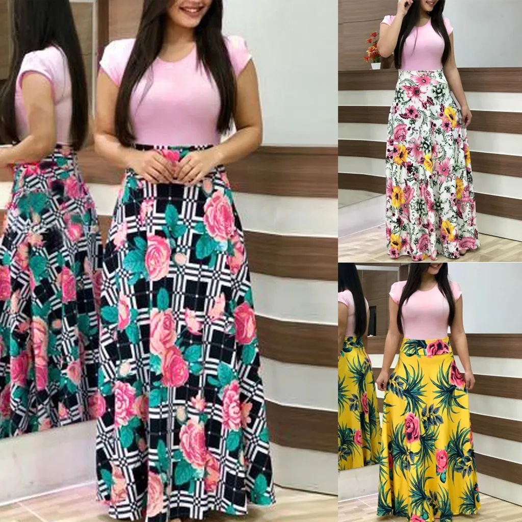 SAGACE Print Pattern Polyester Dresses Summer Women Short Sleeve Casual Style Beach Sundress Sexy O neck Dress Dropship51316
SAGACE Print Pattern Polyester Dresses Summer Women Short Sleeve Casual Style Beach Sundress Sexy O neck Dress Dropship51316
