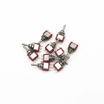 10Pcs MTS-123 Mini Toggle Switches 3 Pin 3 Position Momentary (ON)-OFF-(ON) SPDT 250V 3A
10Pcs MTS-123 Mini Toggle Switches 3 Pin 3 Position Momentary (ON)-OFF-(ON) SPDT 250V 3A