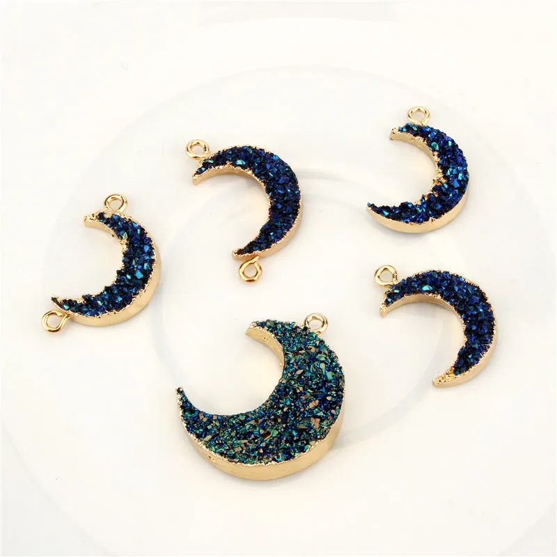 2pcs Fashion Moon Resin Stone Pendant Charms For Women Necklace Bracelets Eardrops Findings Diy Connector Jewelry Accessory F142
2pcs Fashion Moon Resin Stone Pendant Charms For Women Necklace Bracelets Eardrops Findings Diy Connector Jewelry Accessory F142
