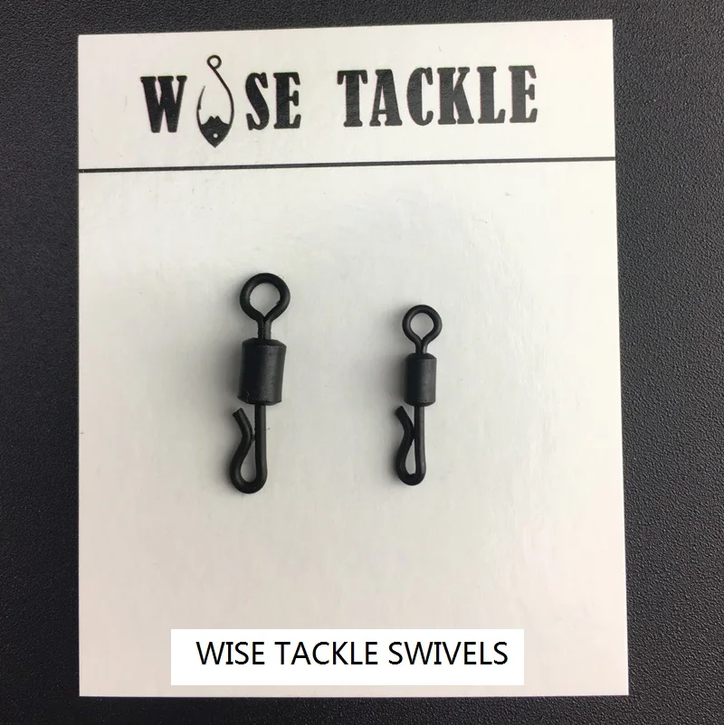 20PCS Wise Tackle Quick Change Swivel in Anti Glare Colour- (Size 4,7) UK size 8,11 -Fit Safety Lead Clips-Carp Terminal Tackles
20PCS Wise Tackle Quick Change Swivel in Anti Glare Colour- (Size 4,7) UK size 8,11 -Fit Safety Lead Clips-Carp Terminal Tackles