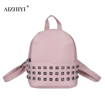 2019 Mini Backpack Women Fashion Rivet PU Leather Shoulder Bag For Teenage Girls Multi-Function Small Bagpack Female Phone Pouch
2019 Mini Backpack Women Fashion Rivet PU Leather Shoulder Bag For Teenage Girls Multi-Function Small Bagpack Female Phone Pouch