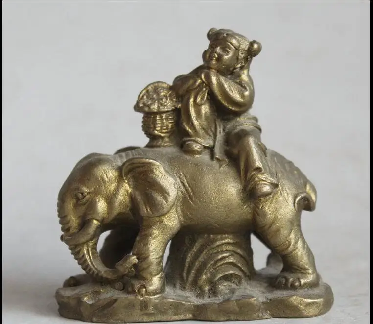67110342+++Chinese Palace Brass TongZi Boy Hold Basket Wealth Ride Animal Elephant Statue
67110342+++Chinese Palace Brass TongZi Boy Hold Basket Wealth Ride Animal Elephant Statue