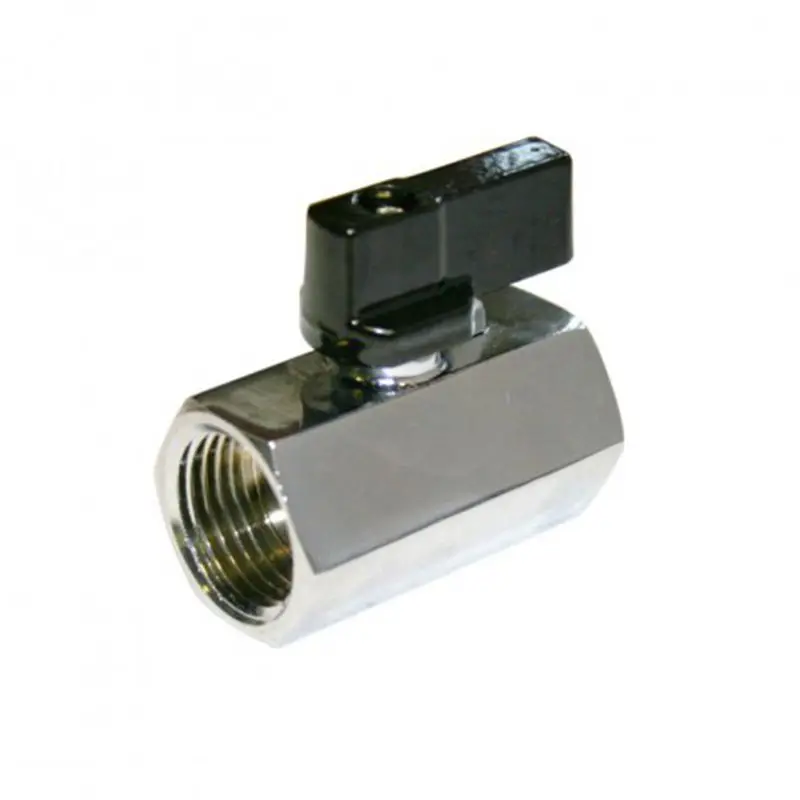 Pack of 2pcs 3/8" bsp Female x Female Mini brass Ball Valve Chrome Plated BV2-3/8
Pack of 2pcs 3/8" bsp Female x Female Mini brass Ball Valve Chrome Plated BV2-3/8