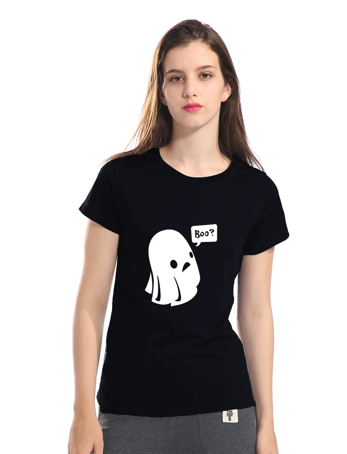 2019 Summer Cute Ghost Boo Halloween Print Women T-shirts Cotton Casual Funny Shirt For Lady Top Harajuku Hipster Female T-shirt
2019 Summer Cute Ghost Boo Halloween Print Women T-shirts Cotton Casual Funny Shirt For Lady Top Harajuku Hipster Female T-shirt