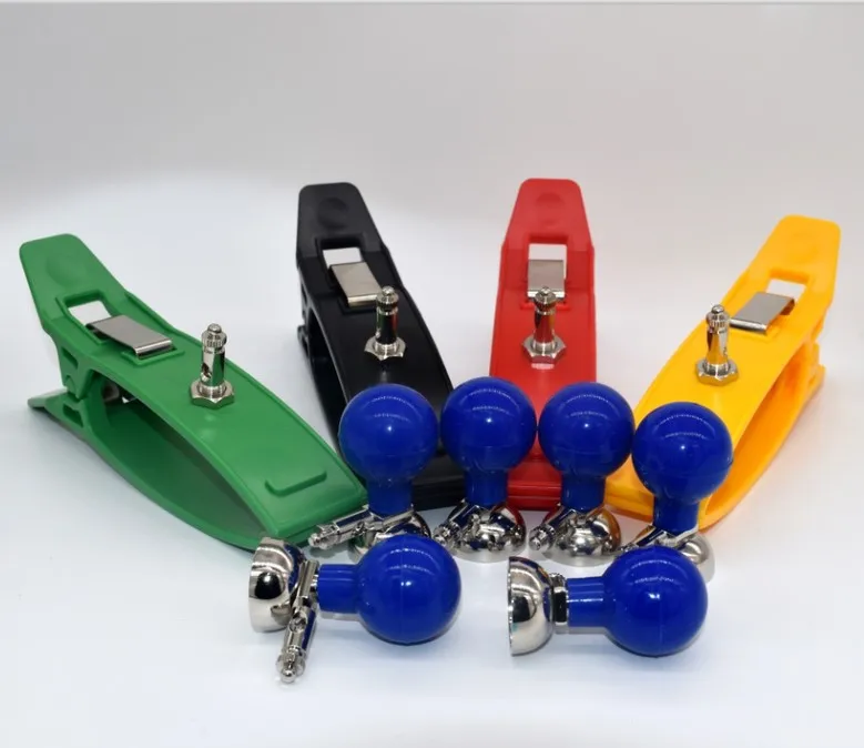 Multi-function electrodes Clip end, and Snap end electrode suction ball for ECG 
Multi-function electrodes Clip end, and Snap end electrode suction ball for ECG