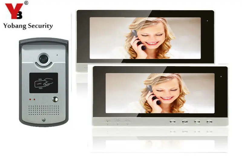 YobangSecurity Video Intercom Monitor 10-Inch LCD Video Doorbell Camera System with Rain Cover for House/Office/apartment/Hotel
YobangSecurity Video Intercom Monitor 10-Inch LCD Video Doorbell Camera System with Rain Cover for House/Office/apartment/Hotel