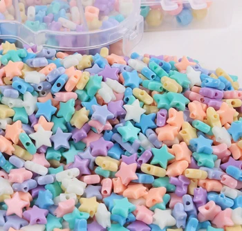 Jewelry DIY hand made 200pcs Acrylic Stars Beads Spacer DIY Bracelet Jewelry Kids Beaded Findings fit bracelet necklace making
Jewelry DIY hand made 200pcs Acrylic Stars Beads Spacer DIY Bracelet Jewelry Kids Beaded Findings fit bracelet necklace making