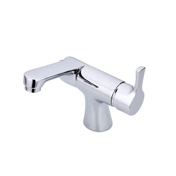 

1 set Classic Style bathroom Basin Faucet with Hand Shower Cold and Hot Water Mixer bathtub faucets 75 Degree Switch F1252