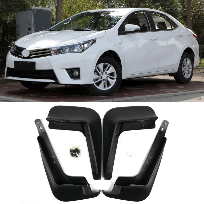 Molded Car Mud Flaps For Toyota Corolla Altis 2014 2015 2016 2017 Mudflaps Splash Guards Mud Flap Front Rear Mudguards Fender
Molded Car Mud Flaps For Toyota Corolla Altis 2014 2015 2016 2017 Mudflaps Splash Guards Mud Flap Front Rear Mudguards Fender