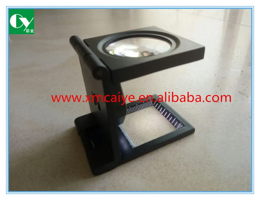 Foldable Scale Magnifier LED Illumination Light Printing 10x Magnification Lupa Optical Lenses Magnifying Glass
Foldable Scale Magnifier LED Illumination Light Printing 10x Magnification Lupa Optical Lenses Magnifying Glass