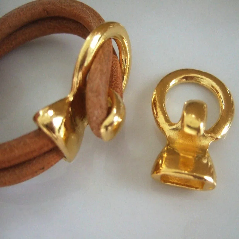 5pcs Gold Color Open Hook All in One Hook Clasp for 5mm Leather Bracelet Findings
5pcs Gold Color Open Hook All in One Hook Clasp for 5mm Leather Bracelet Findings