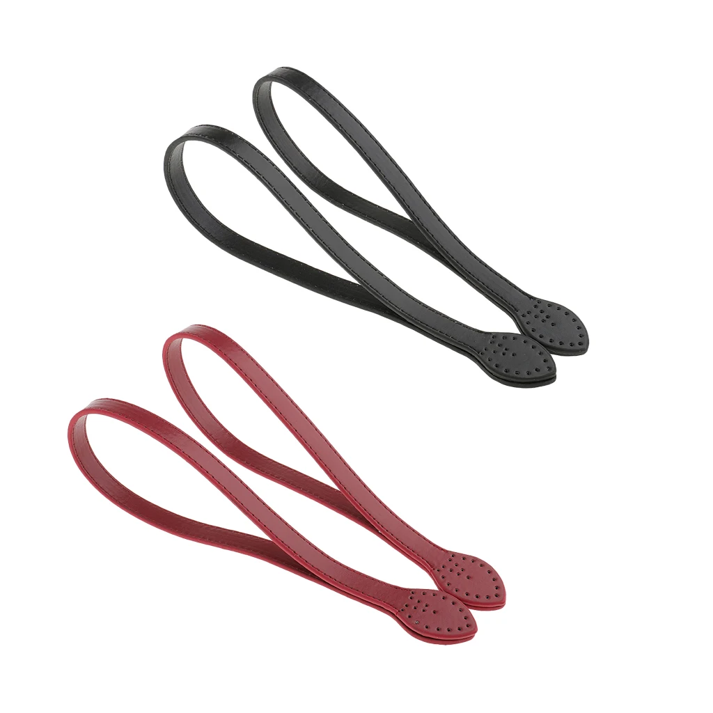 2 Pairs Leather Purses Straps Bag Handles for DIY Making Purse Accessories Wine Red And Black
2 Pairs Leather Purses Straps Bag Handles for DIY Making Purse Accessories Wine Red And Black