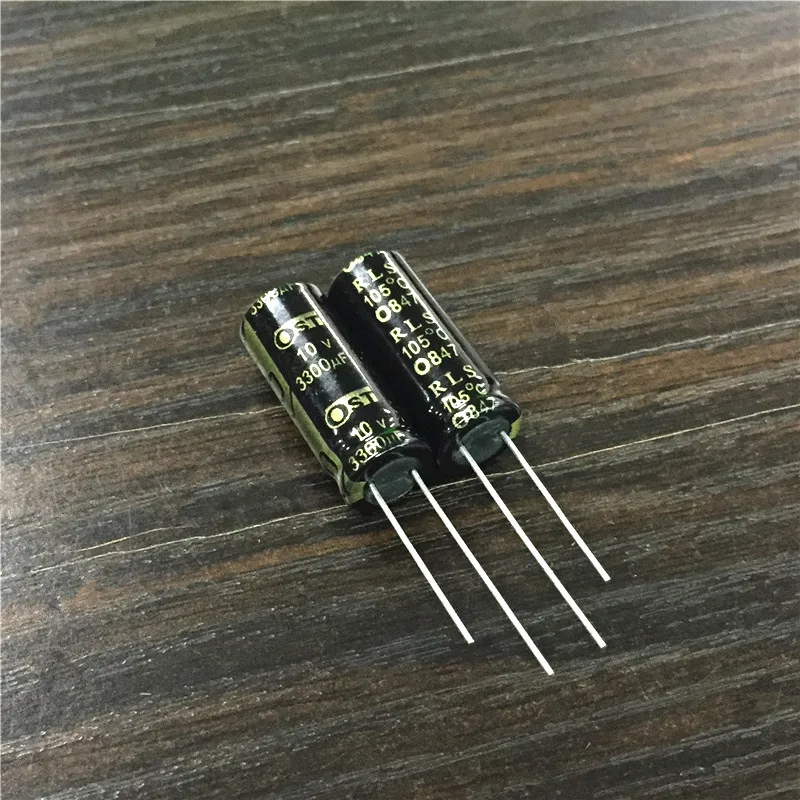 10pcs 3300uF 10V OST RLS 10x25mm Long Life Low ESR 10V3300uF Motherboard Aluminum Electrolytic Capacitor
10pcs 3300uF 10V OST RLS 10x25mm Long Life Low ESR 10V3300uF Motherboard Aluminum Electrolytic Capacitor