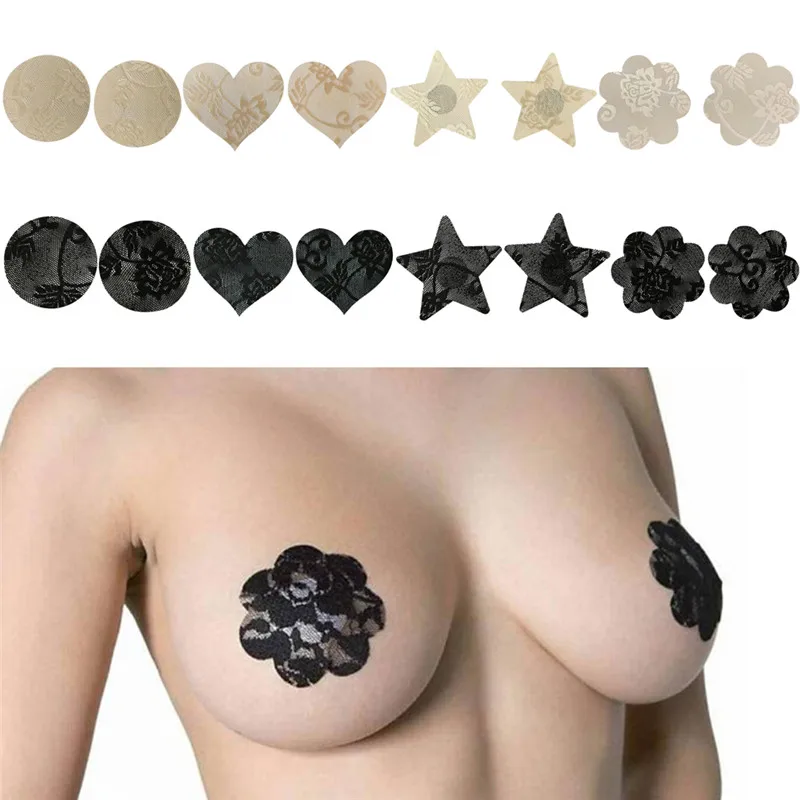 Sexy Girl Lover Game 10PCS/5Pairs Heart Star Round Shape Adhesive Nipple Covers Body Breasts Stickers Lace Pads Disposable
Sexy Girl Lover Game 10PCS/5Pairs Heart Star Round Shape Adhesive Nipple Covers Body Breasts Stickers Lace Pads Disposable