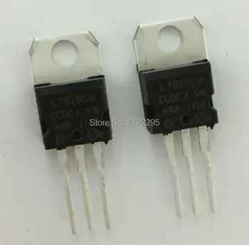 FREE SHIPPING 100PCS L7815CV L7815 LM7815 7815 TO220 TO-220 Voltage Regulator IC 15V
FREE SHIPPING 100PCS L7815CV L7815 LM7815 7815 TO220 TO-220 Voltage Regulator IC 15V